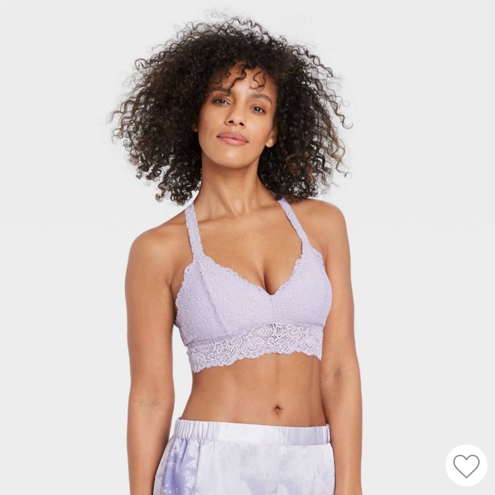 Lavender Lacy Bralette, Target